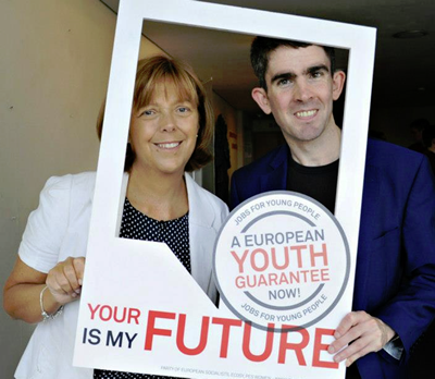 Emer Costello MEP - European Youth Guarantee campaign