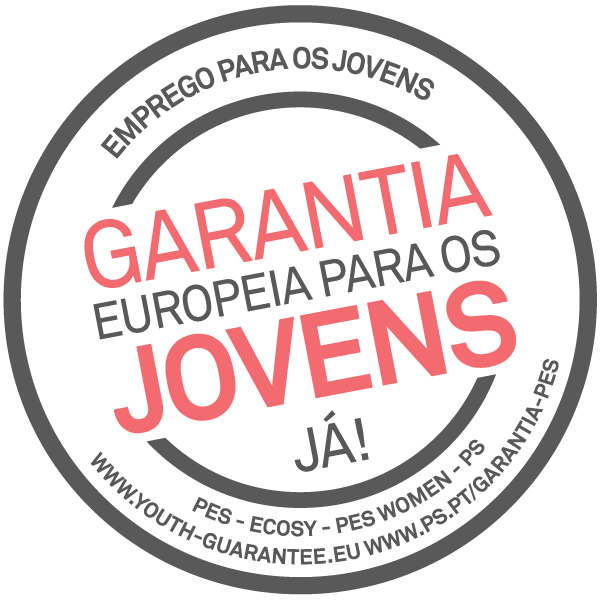European Youth Guarantee - Campaign logo (Portuguese)