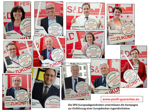 SPD joins the European Youth Guarantee campaign