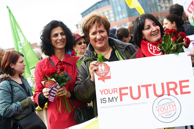 PES Women support the campaign for a European Youth Guarantee