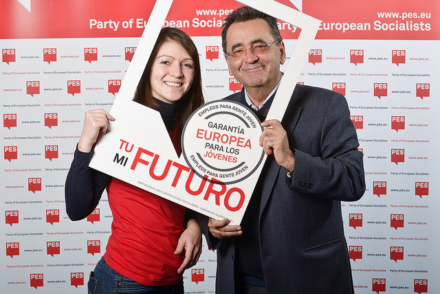 Alejandro Cercas - European Youth Guarantee campaign