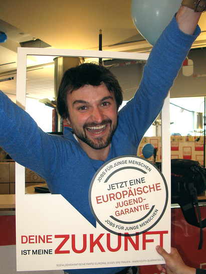 campaigner for a European Youth Guarantee